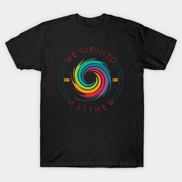 Hurricane Matthew Survivor T-Shirt by Soulcatcher